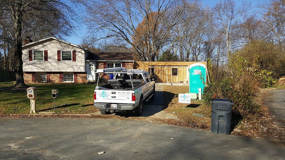 On-going garage installation