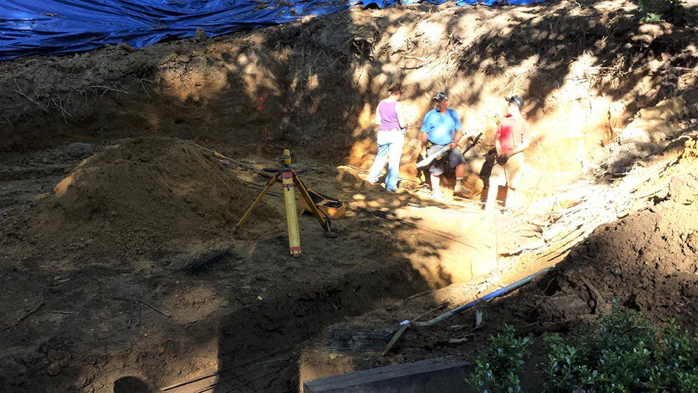 On-going garage installation