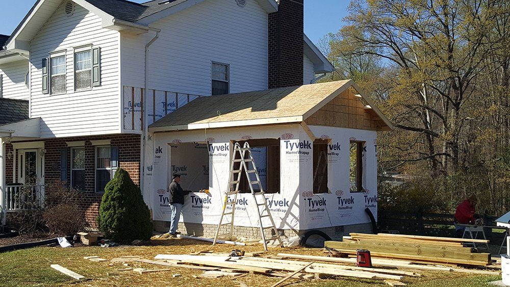 On-going home addition project