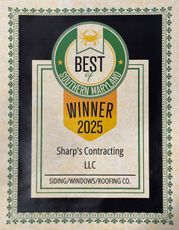 Best of Southern MD - Siding/Windows/Roofing - Winner 2025