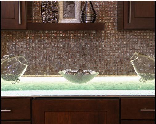glass countertop