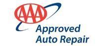 AAA Approved Auto Repair logo. Red 