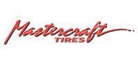 Mastercraft Tires logo in red script, with 
