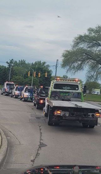 Towing service trucks