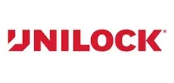 Unilock logo in red on a white background