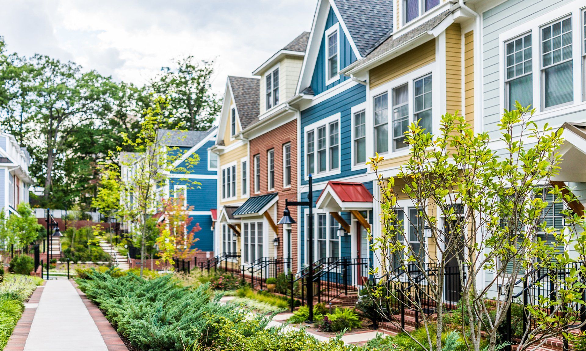 Painted houses