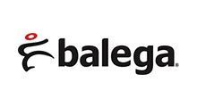 Balega logo with stylized runner and text