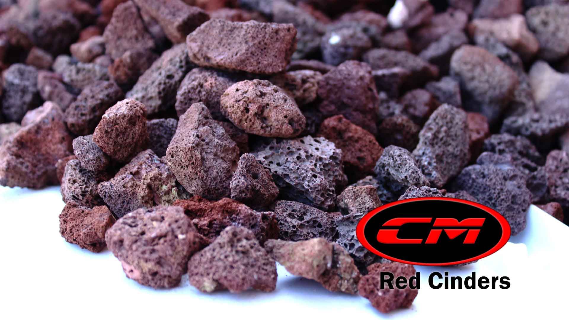 Red Cinders - Decorative Gravel