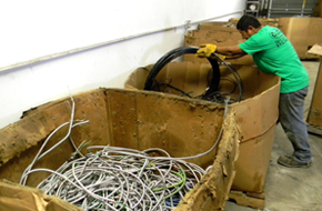 Metal wire recycling