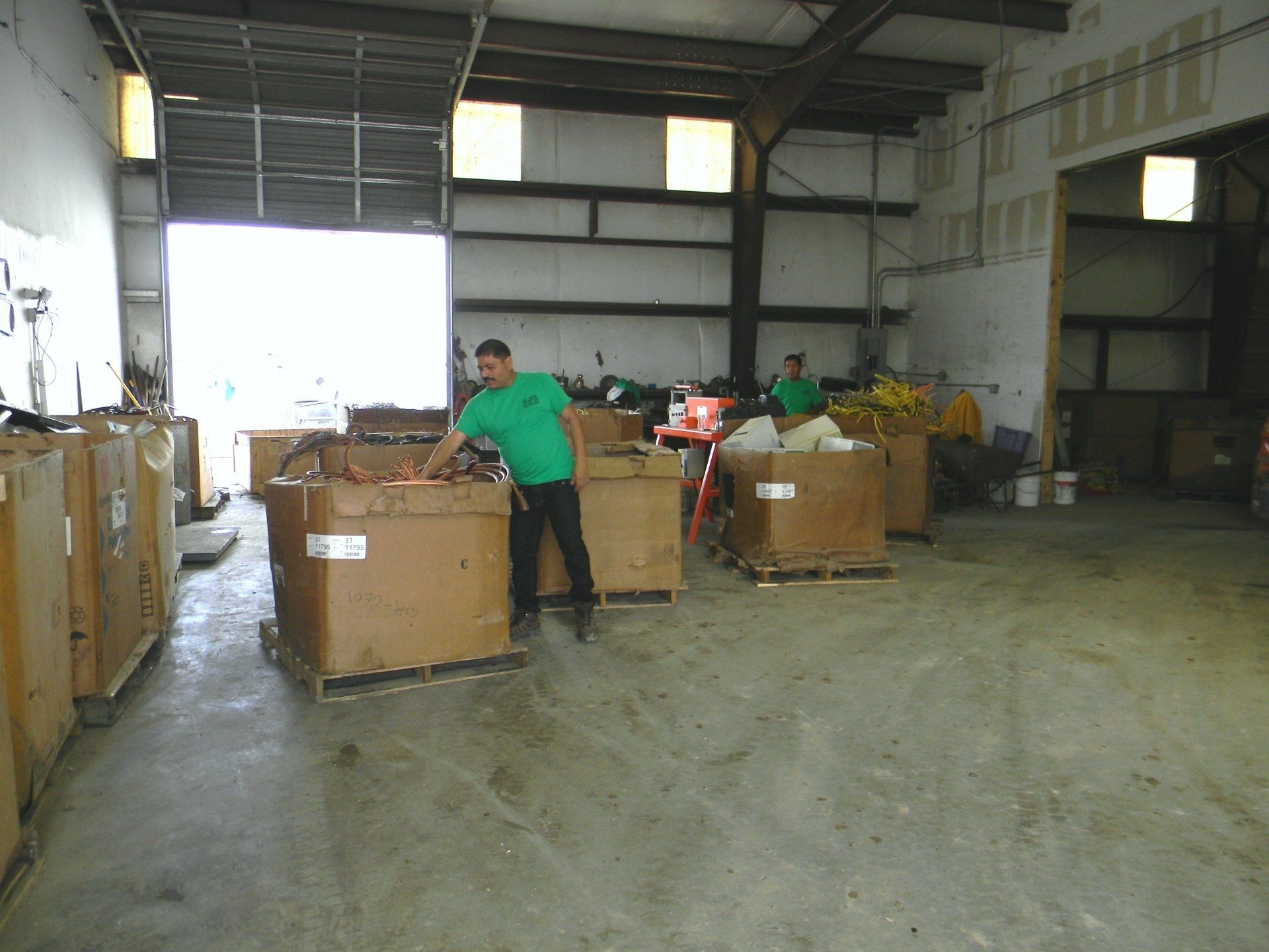 Metal wire recycling