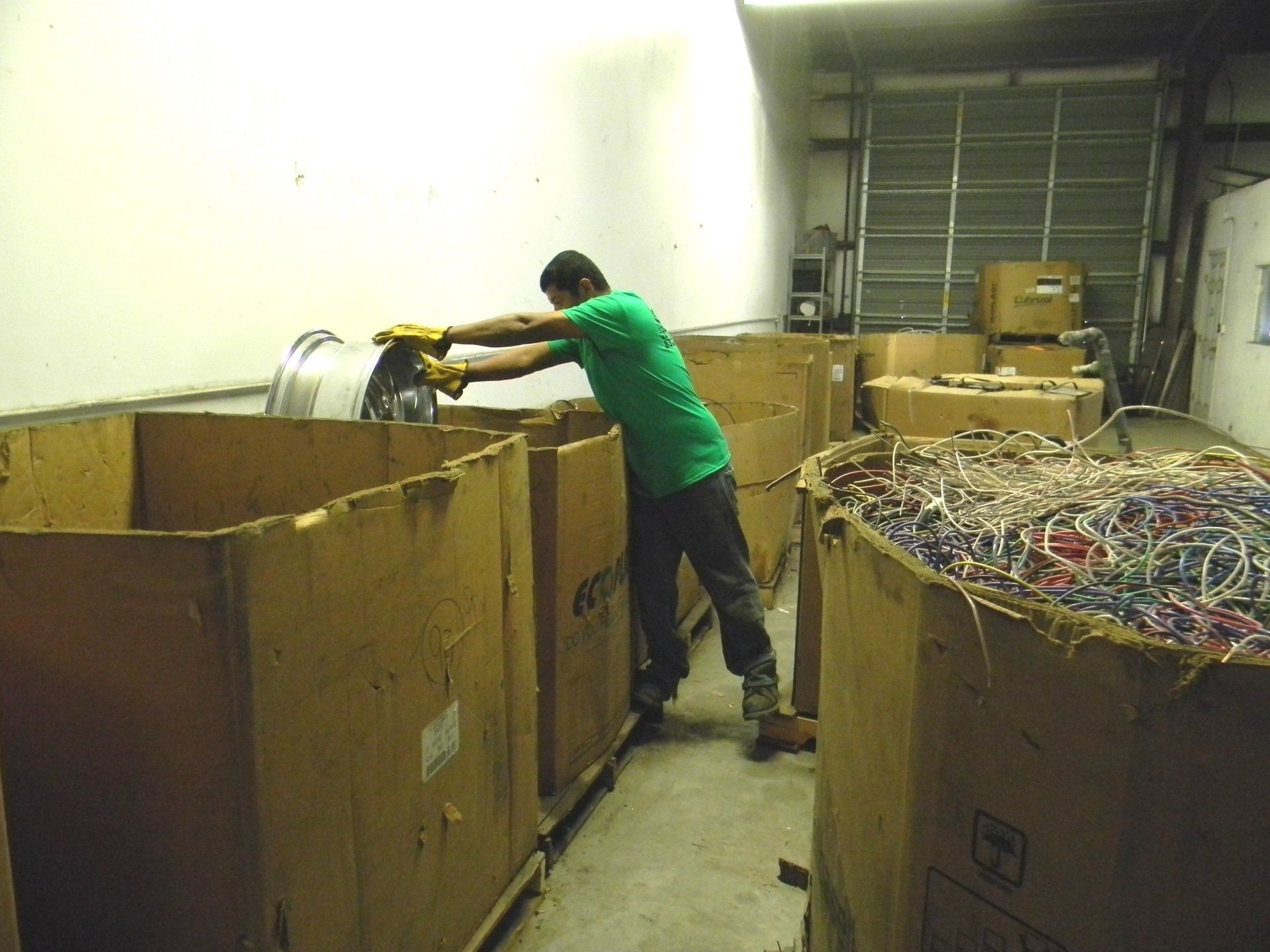 Metal wire recycling