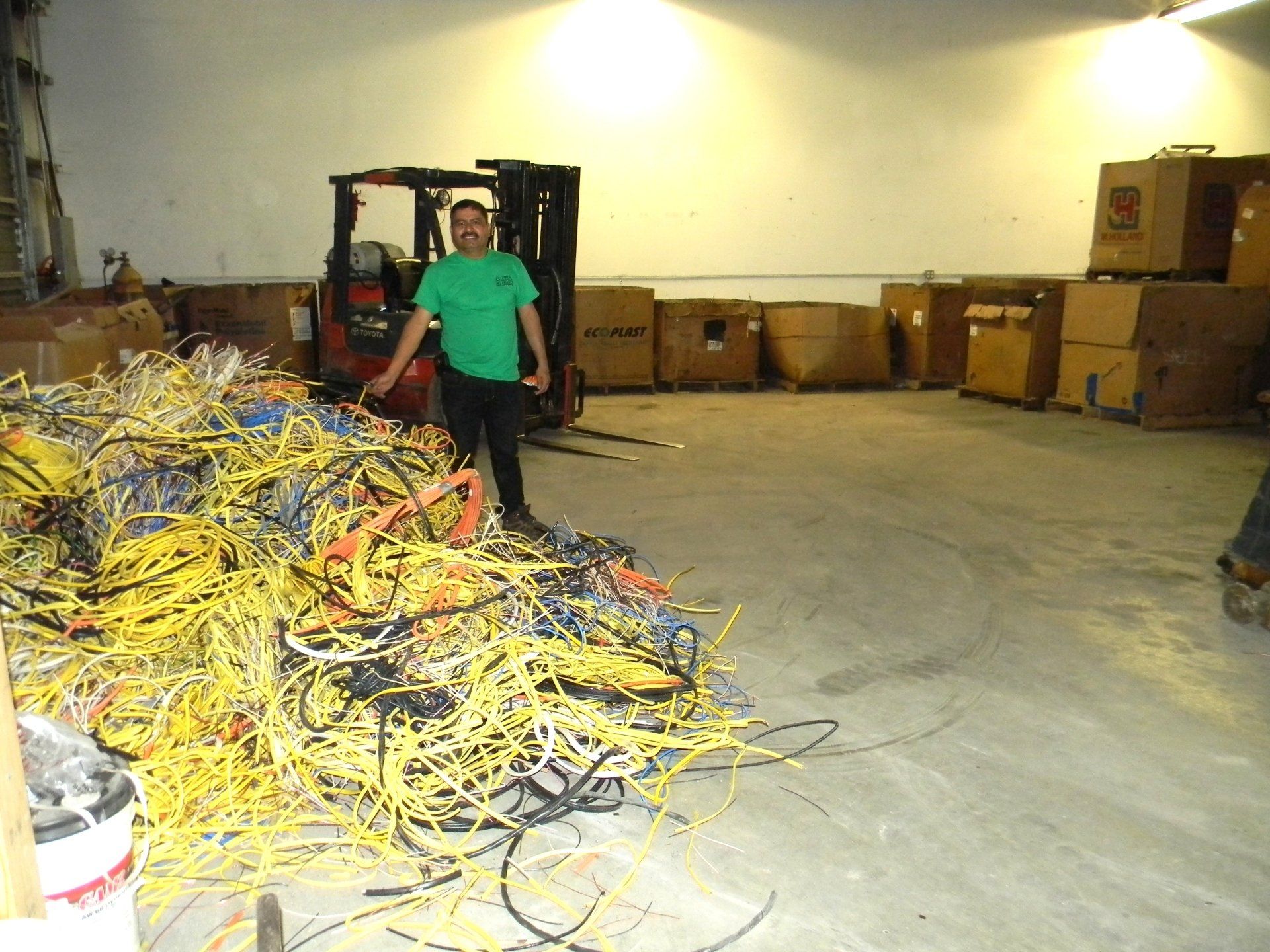 Metal wire recycling