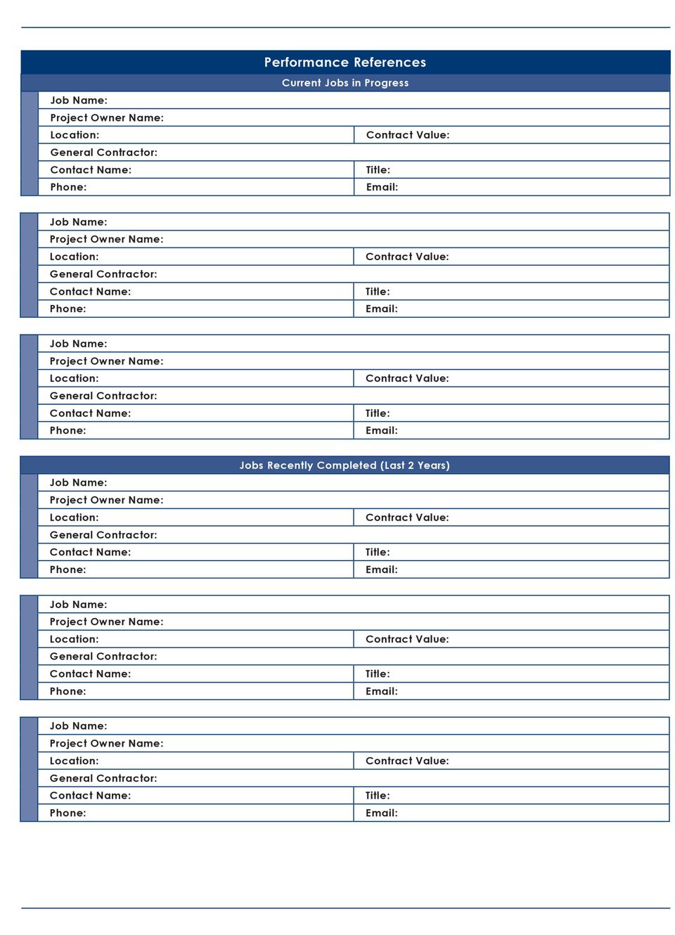 Qualification Form