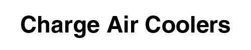 Charge Air Coolers