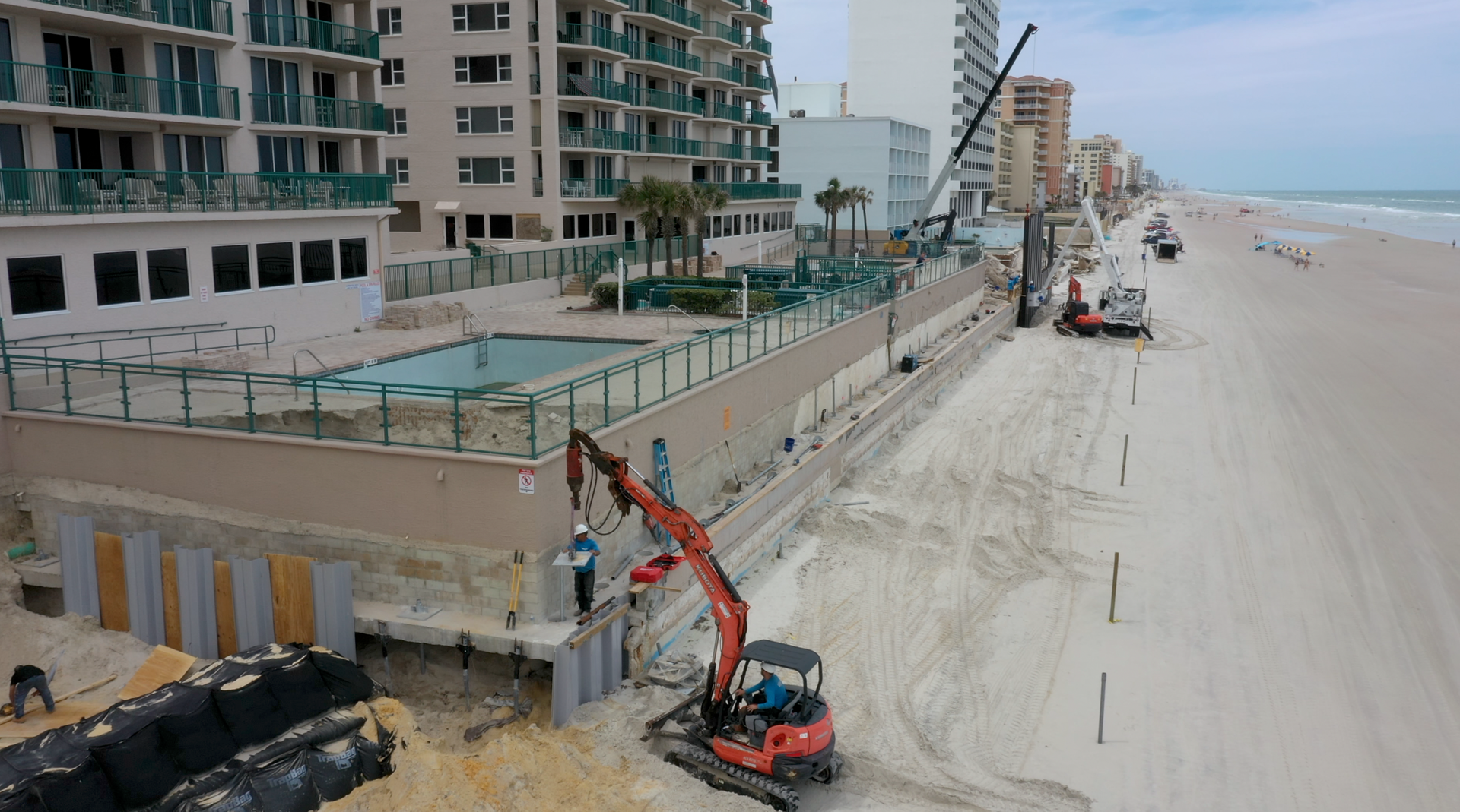 Seawall builders