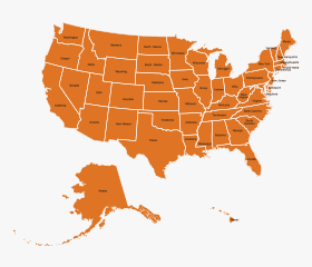 TransSpire LLC Service Area Map