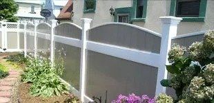 Wood fence design