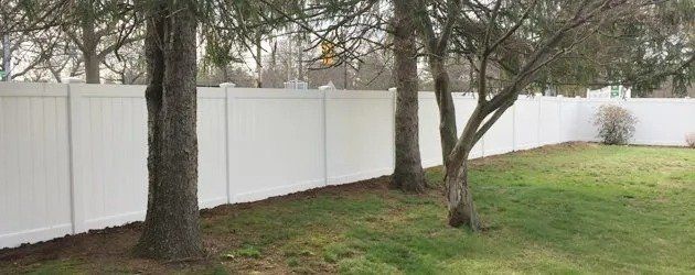 Wood fence