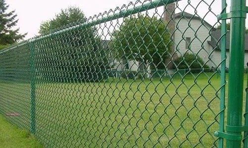 Chain-link fencing