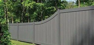 Vinyl fence
