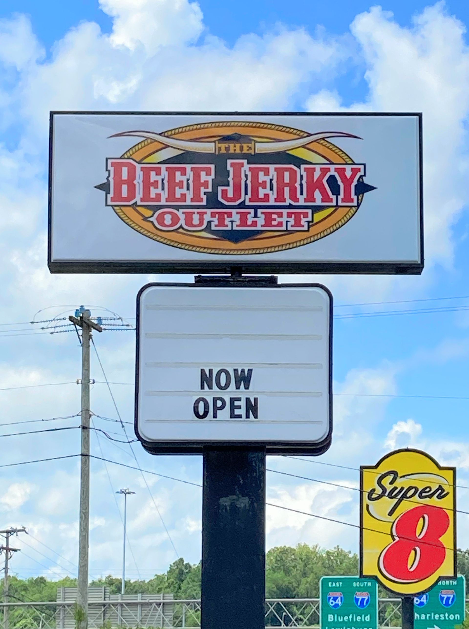 Lighted and Pole Signs