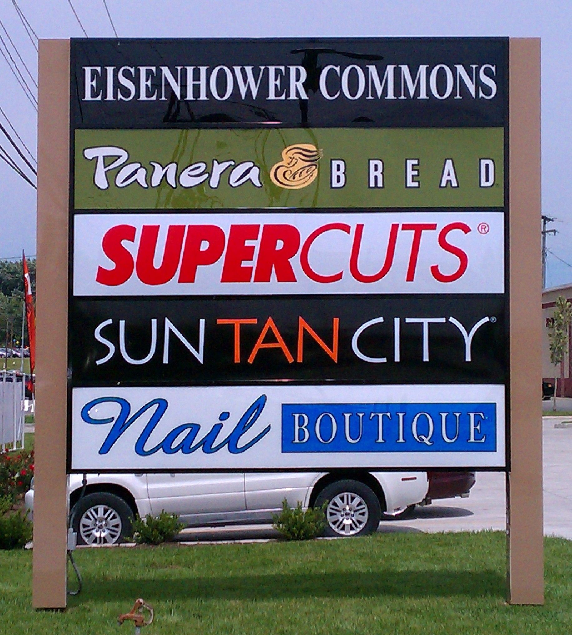 Lighted and Pole Signs