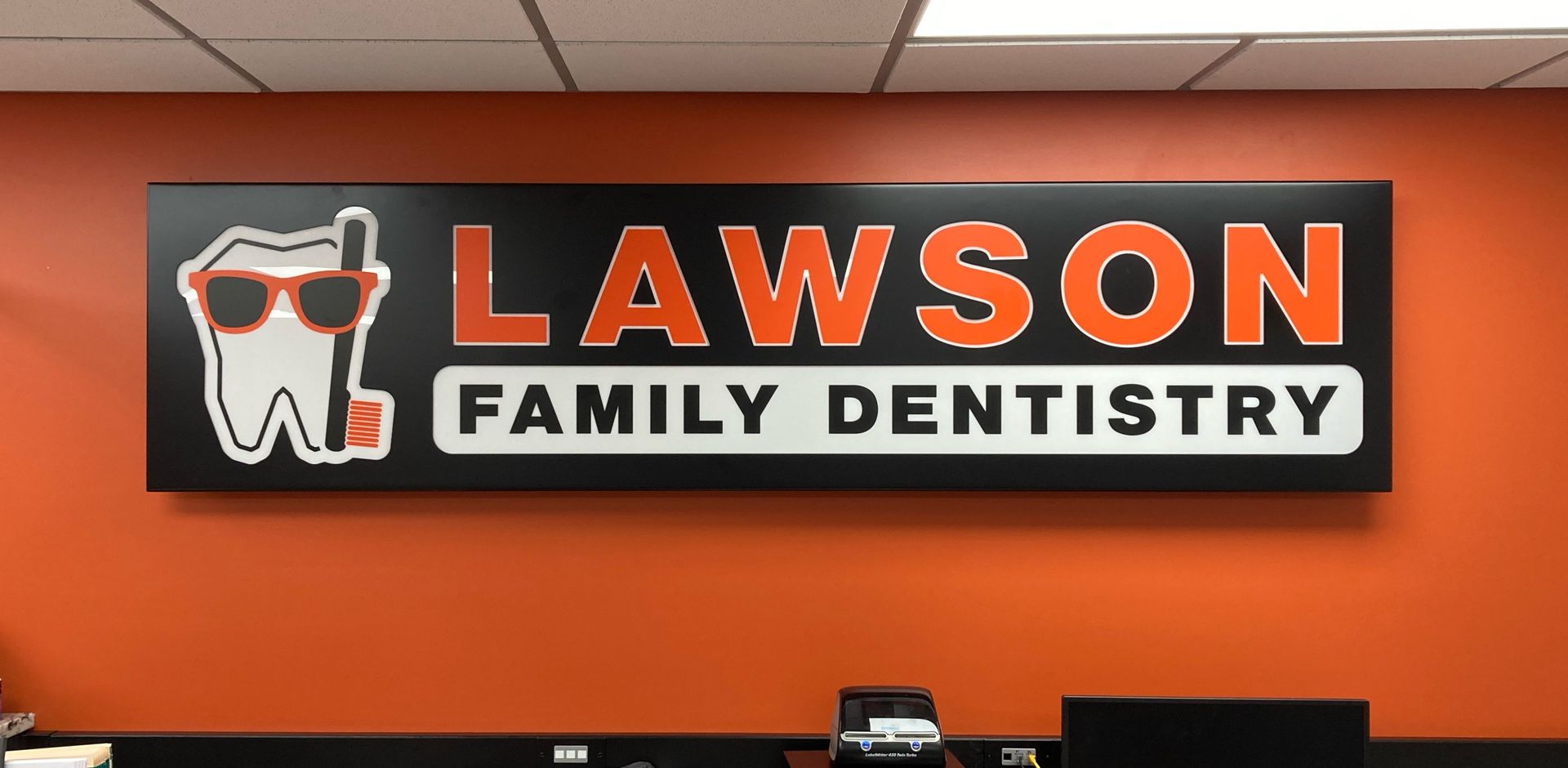 Lighted and Pole Signs