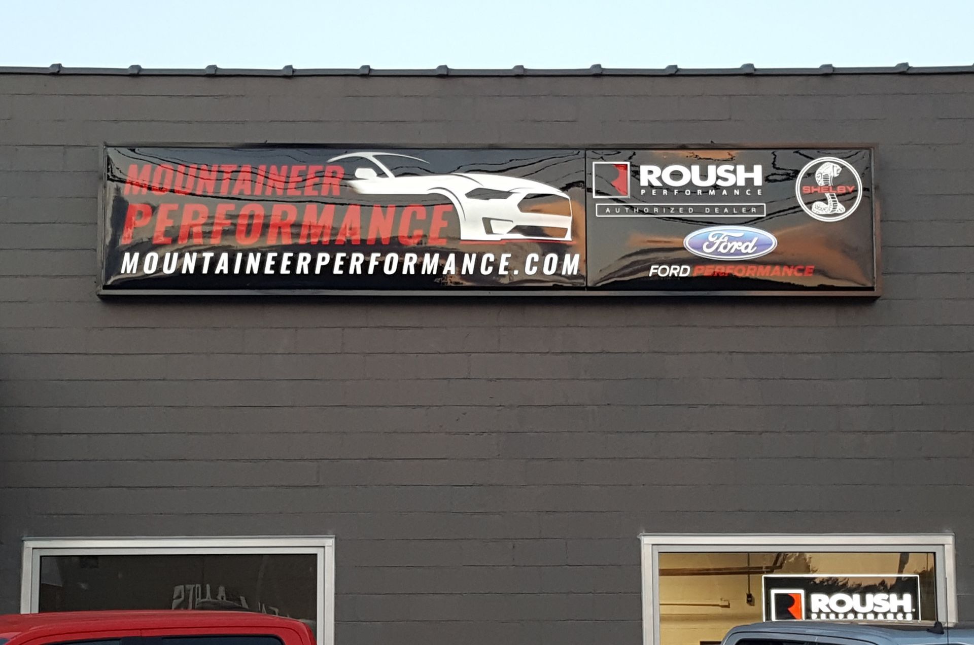 Lighted and Pole Signs