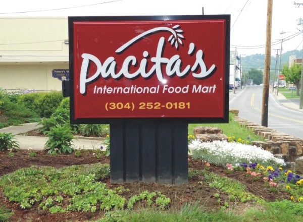 Lighted and Pole Signs