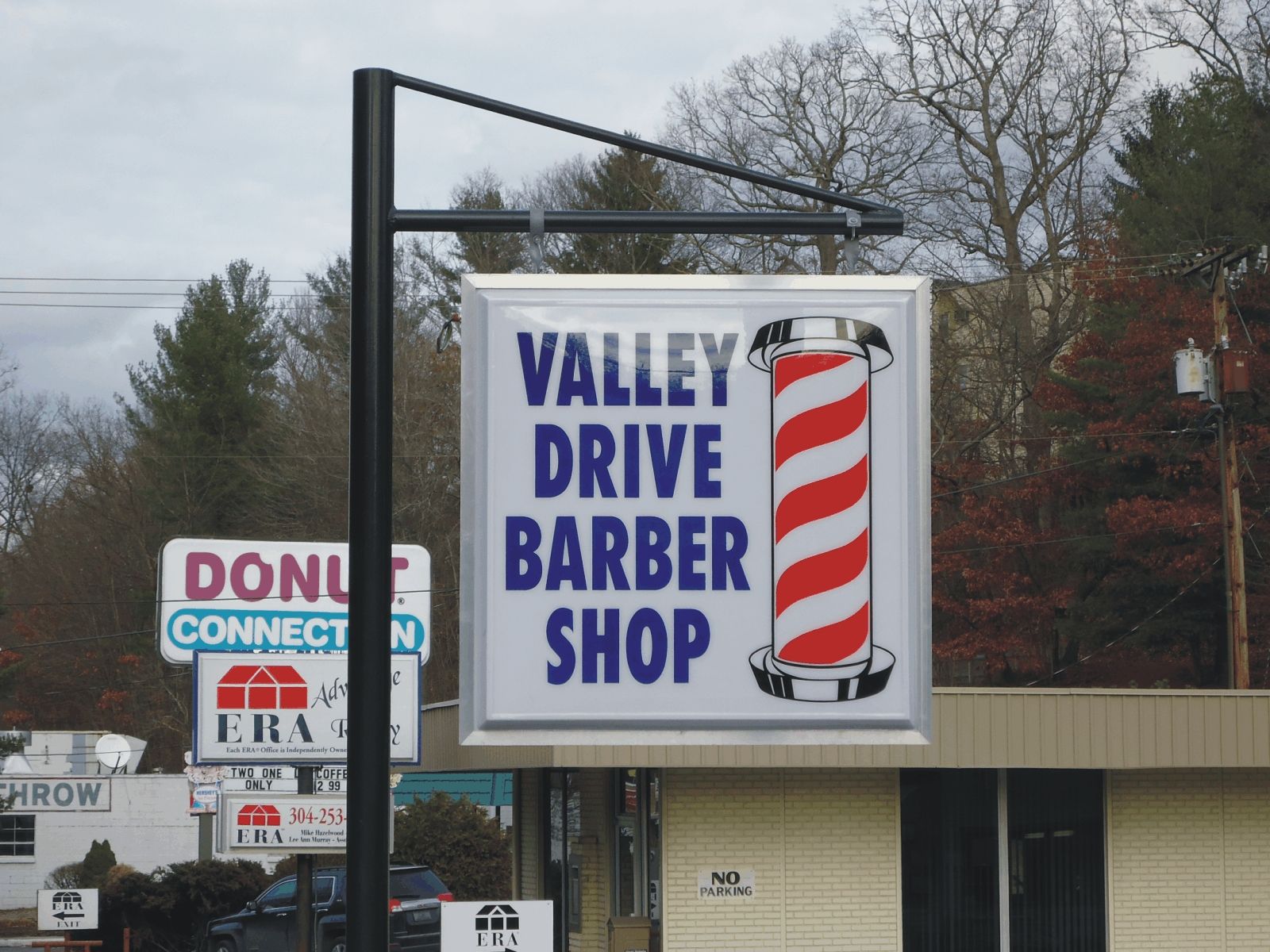 Lighted and Pole Signs