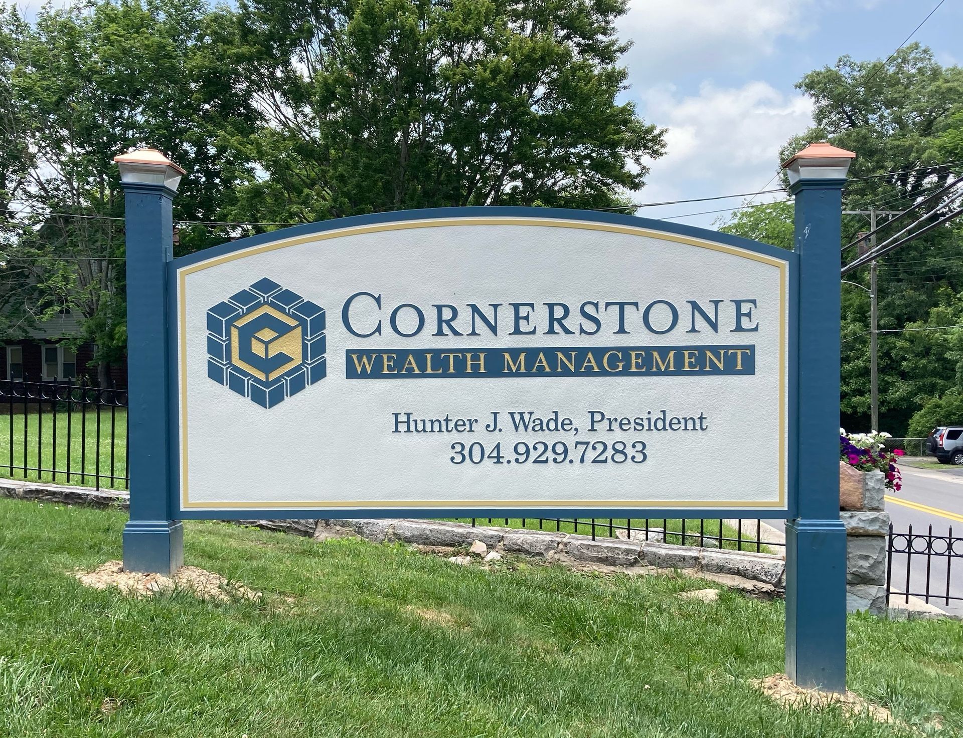 Sandblasted Dimensional Signs