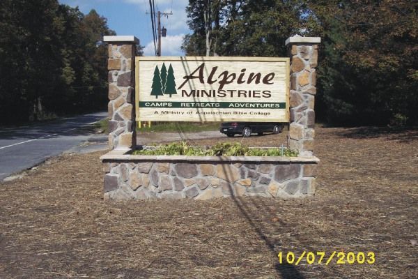 Sandblasted Dimensional Signs