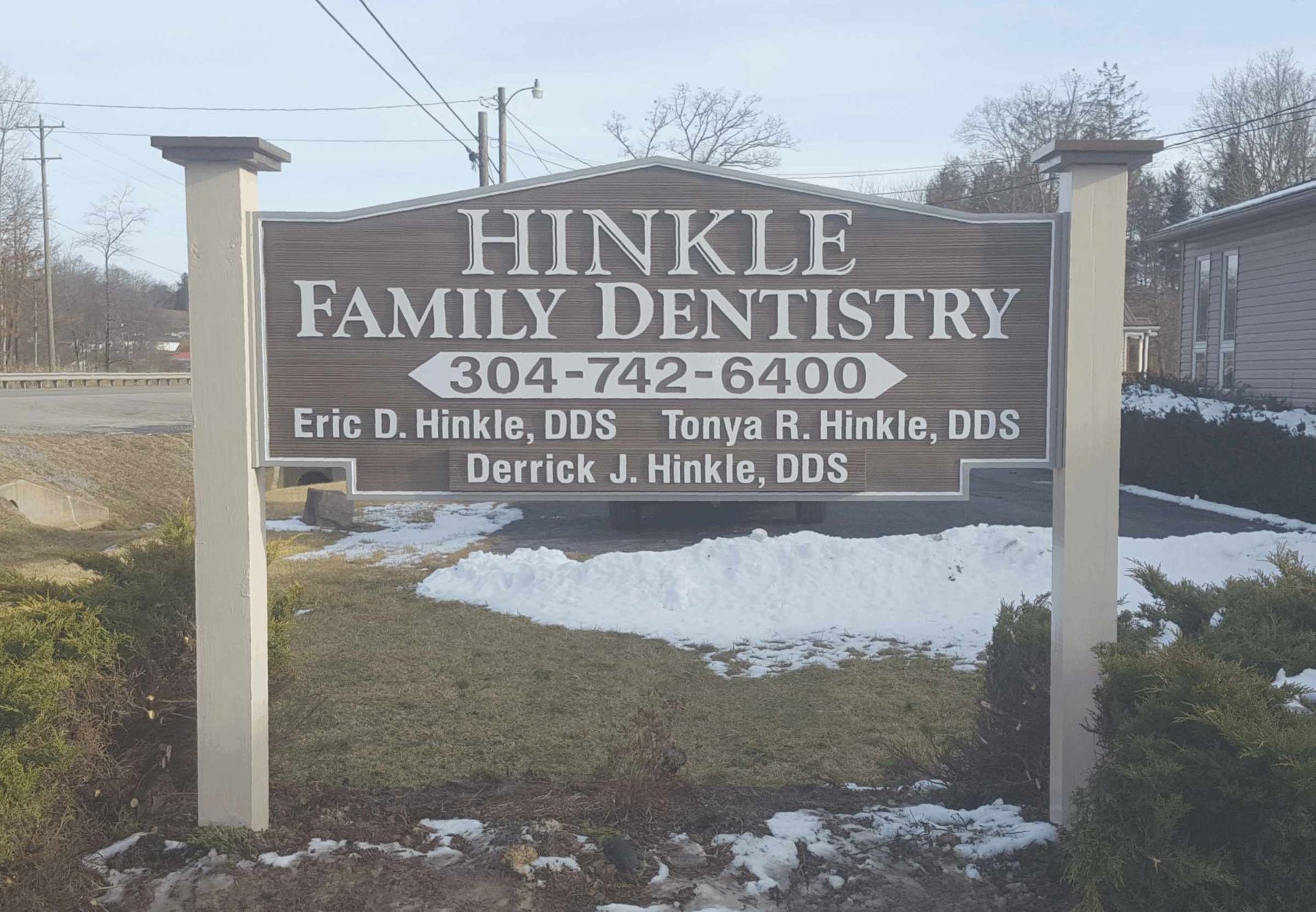 Sandblasted Dimensional Signs