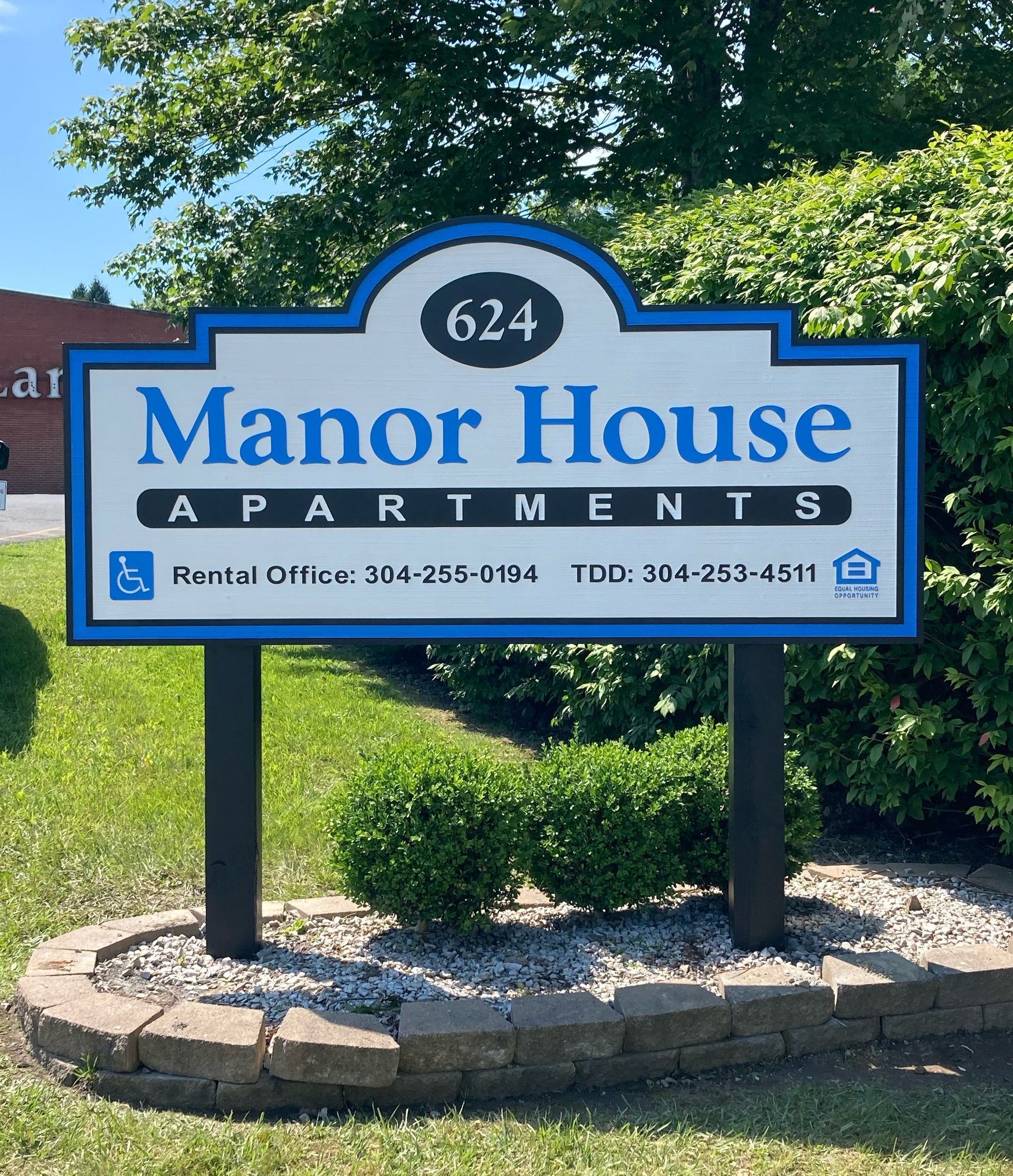 Sandblasted Dimensional Signs