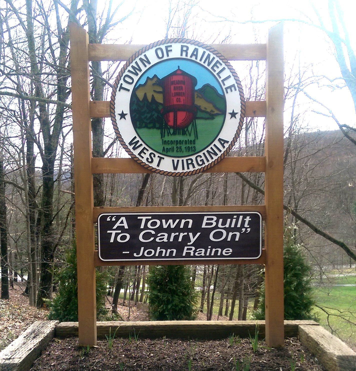 Sandblasted Dimensional Signs