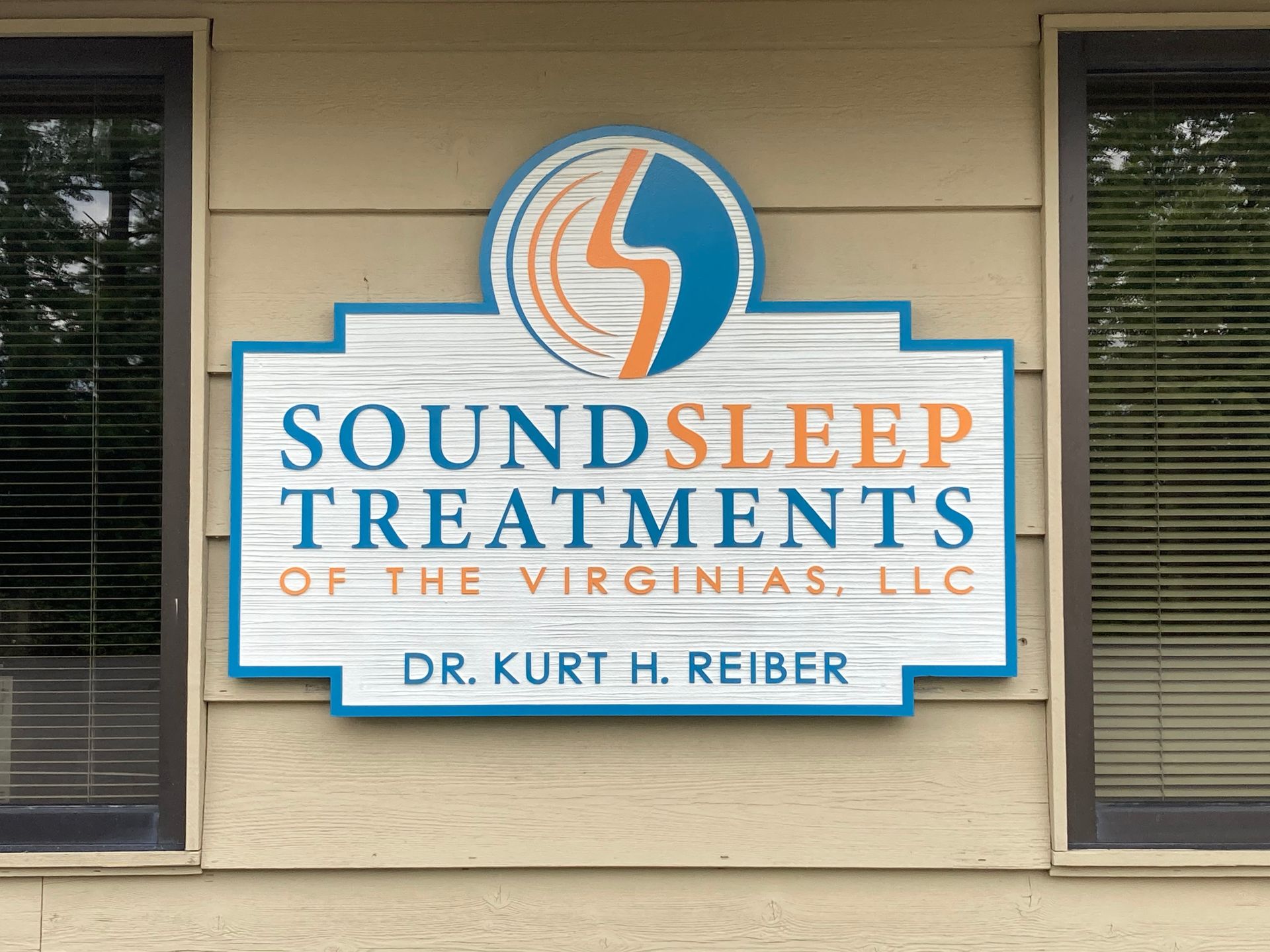 Sandblasted Dimensional Signs