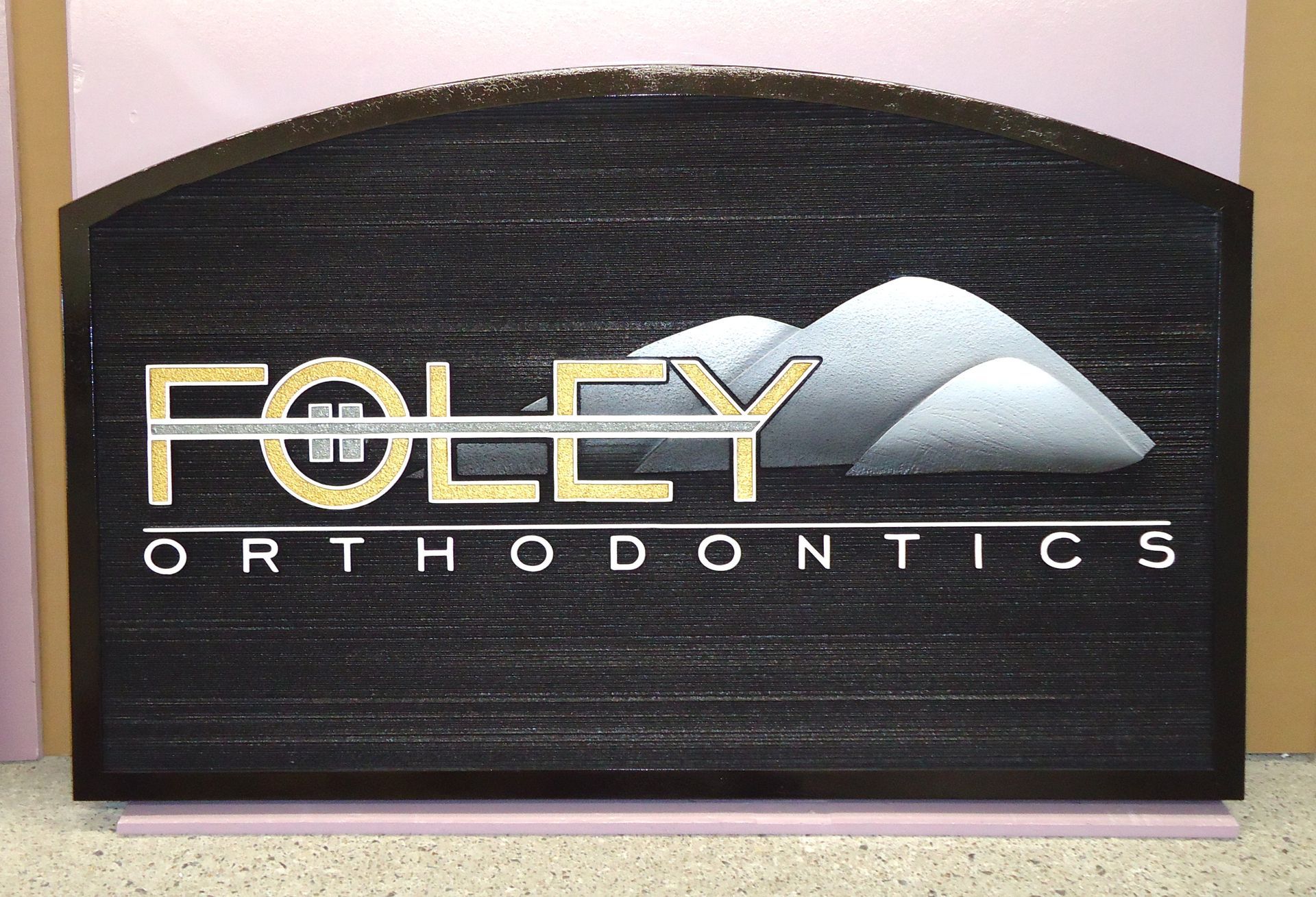 Sandblasted Dimensional Signs
