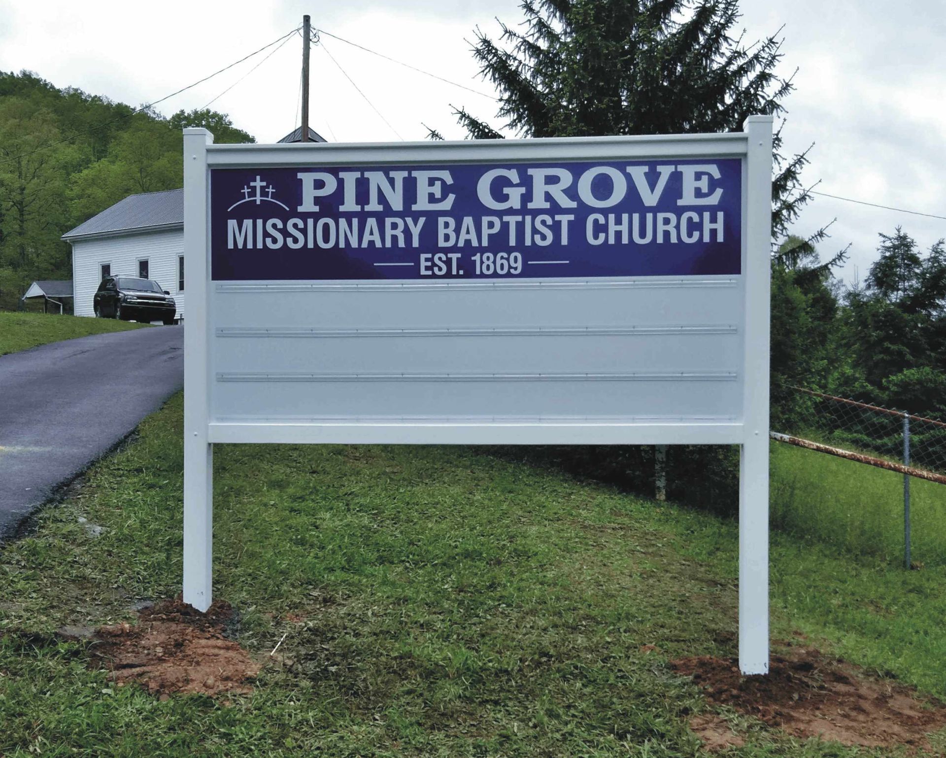 Church sign