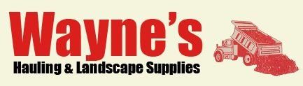 Wayne's Hauling & Landscape Supplies - Logo