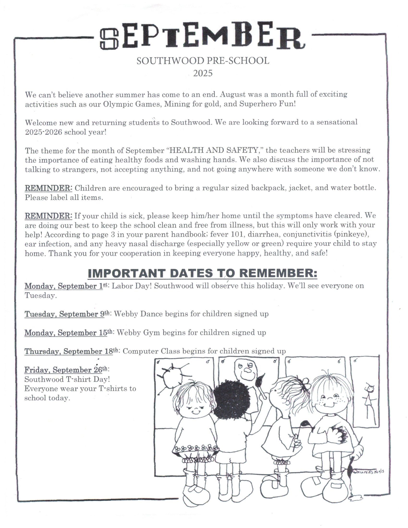 May newsletter