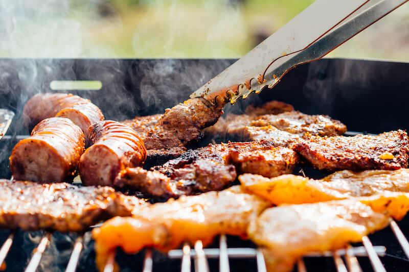 Outdoor assorted bbq