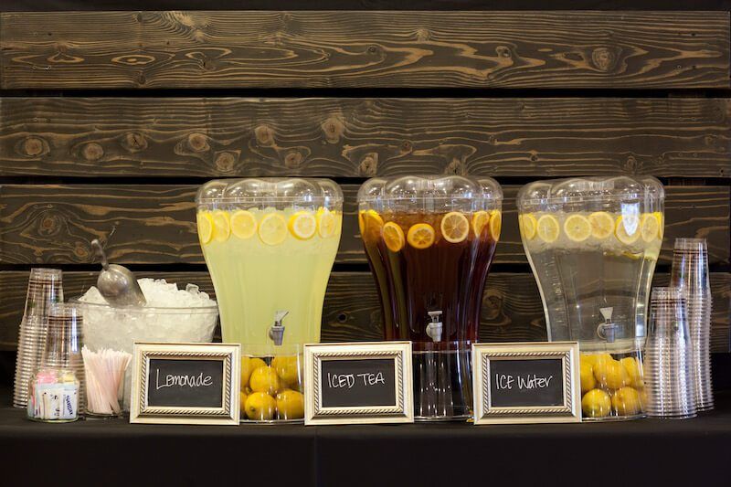 Beverages for outdoor