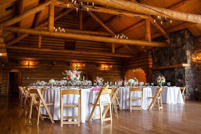 Rustic wedding venue