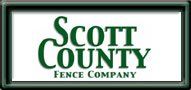 Scott County Fence Company Logo