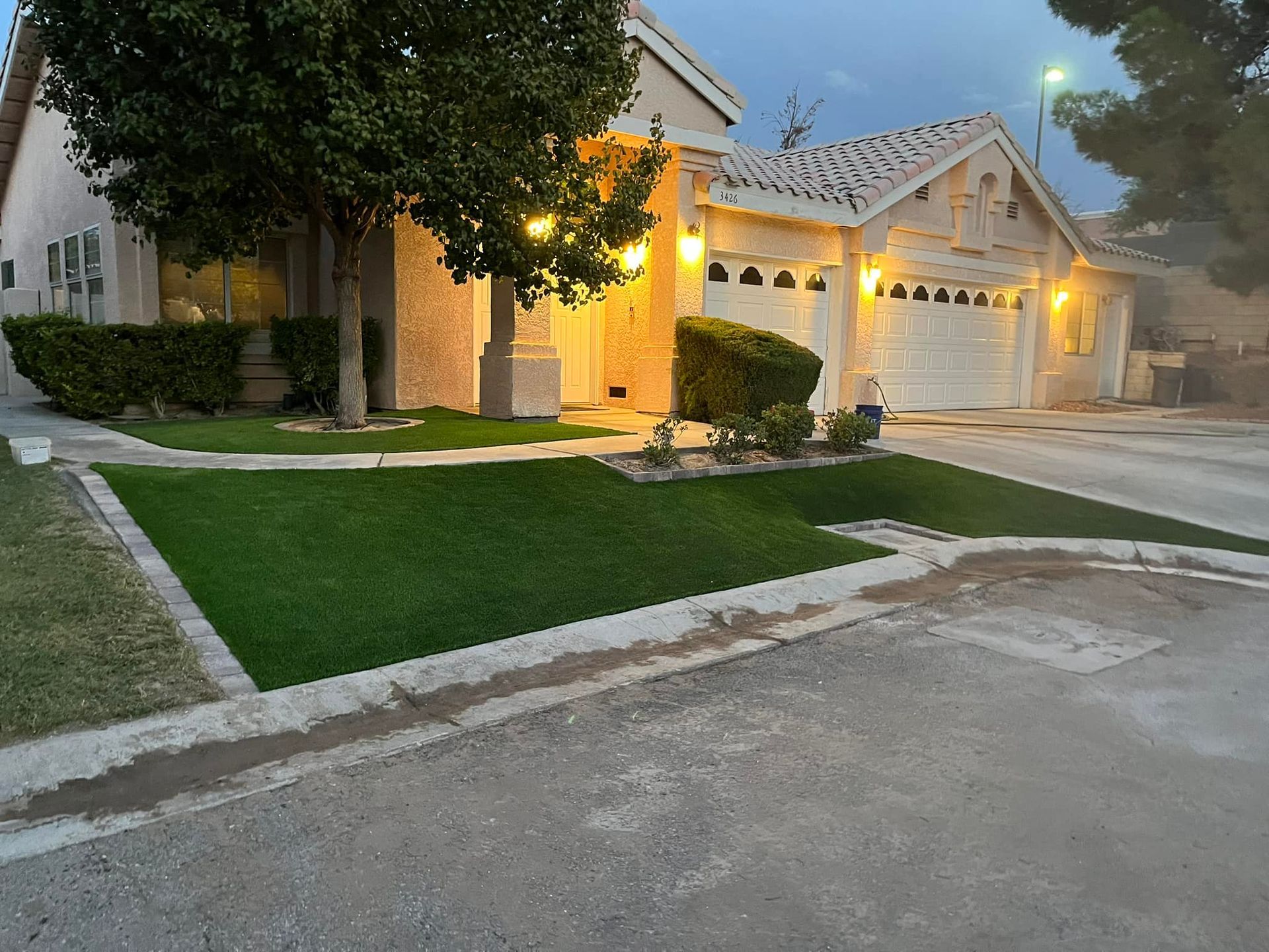 Residential landscape