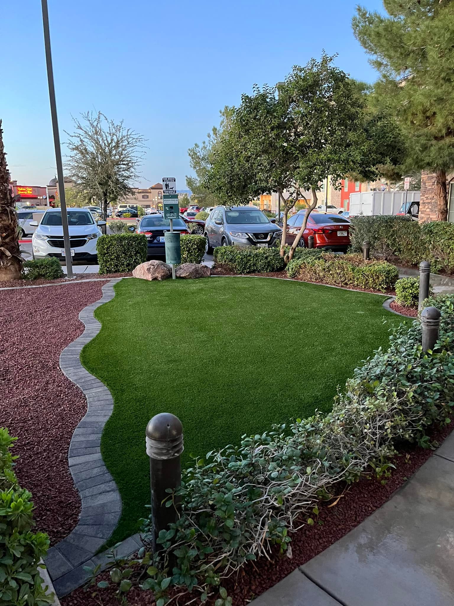 Residential landscape