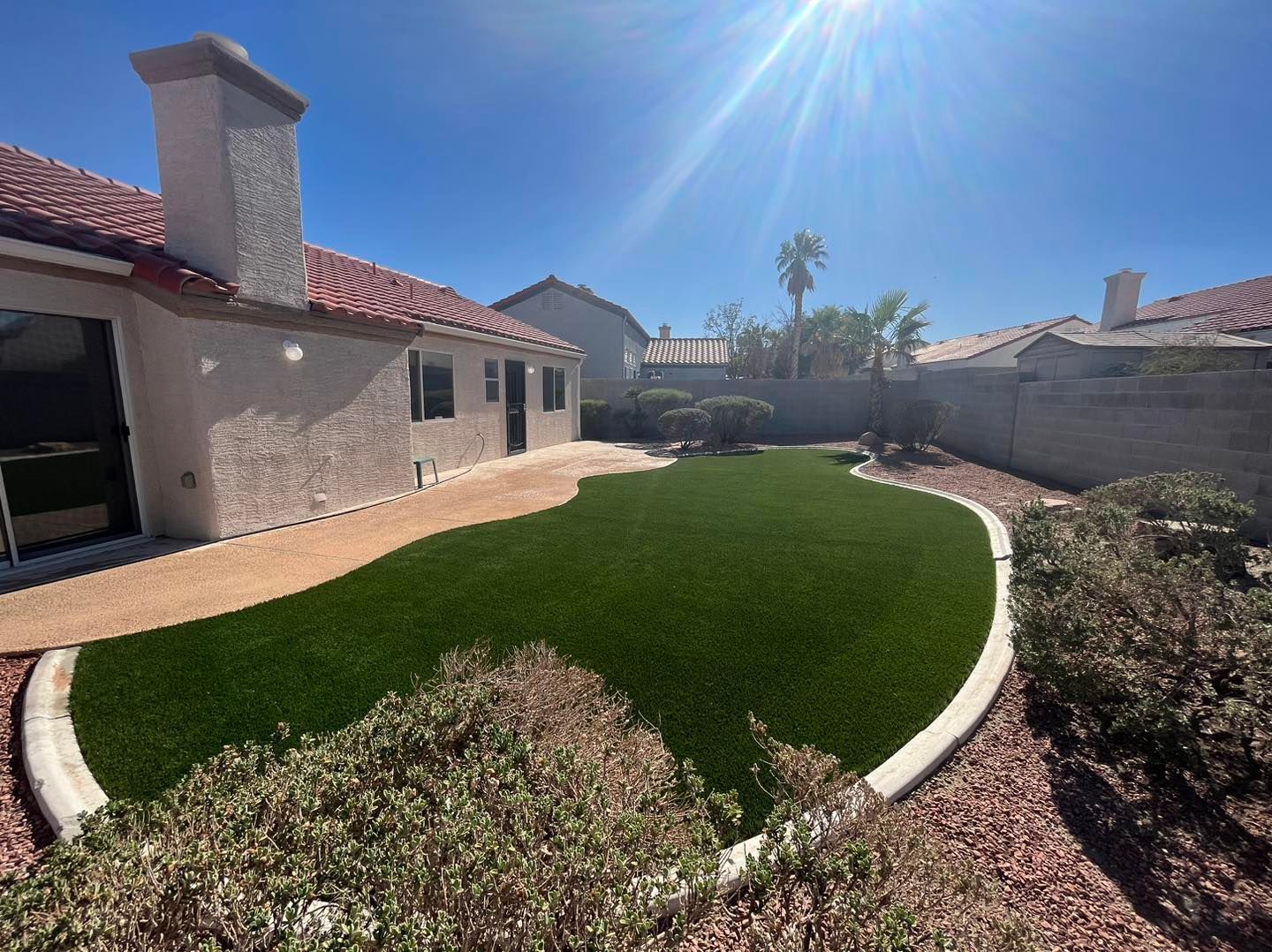 Residential landscape