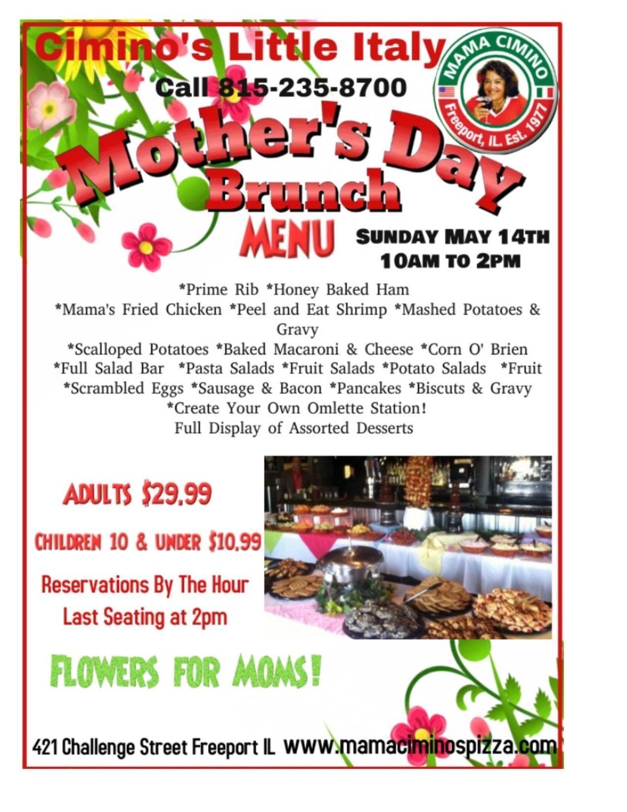 Cimino's Little Italy Coupons | Freeport, IL