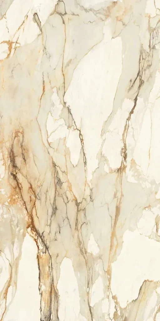 Cream and beige marble with gold veining texture