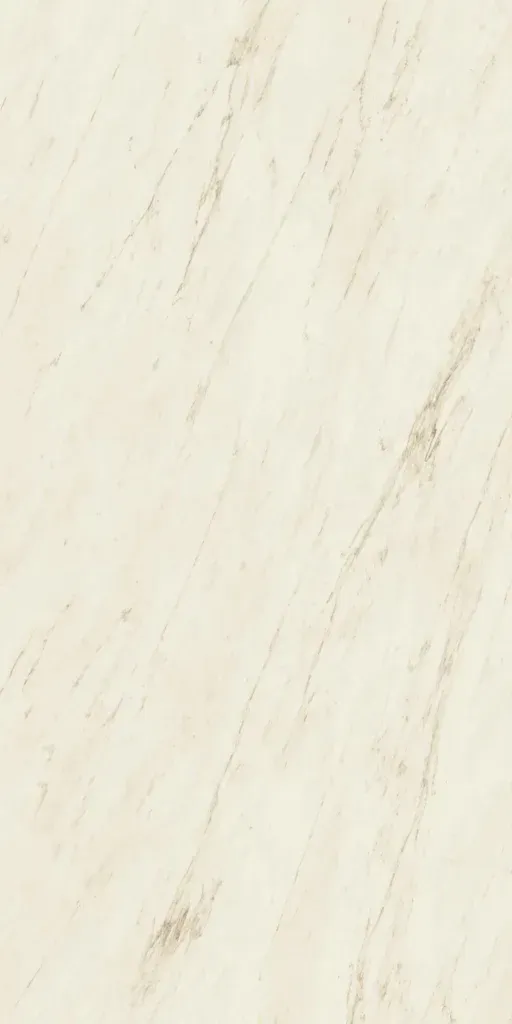 Light cream marble-like surface with subtle beige veining.